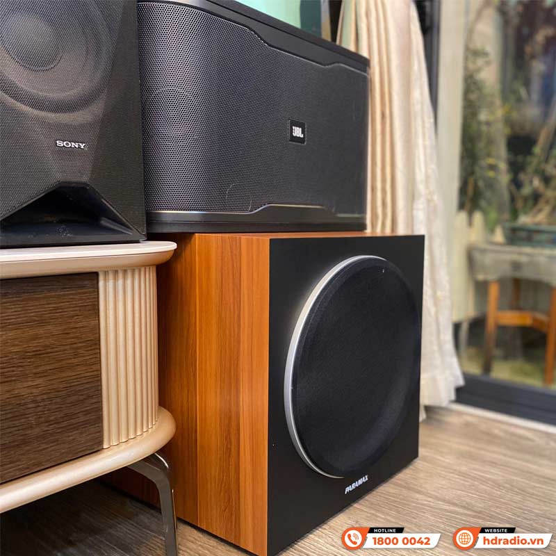Lắp đặt Dàn Karaoke JBL GD93 kết hợp sub Paramax SW-1800 trị giá hơn 23 triệu đồng cho anh Hòa