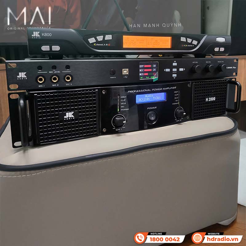 Lắp đặt Dàn Karaoke JBL KH23 cho anh Trung