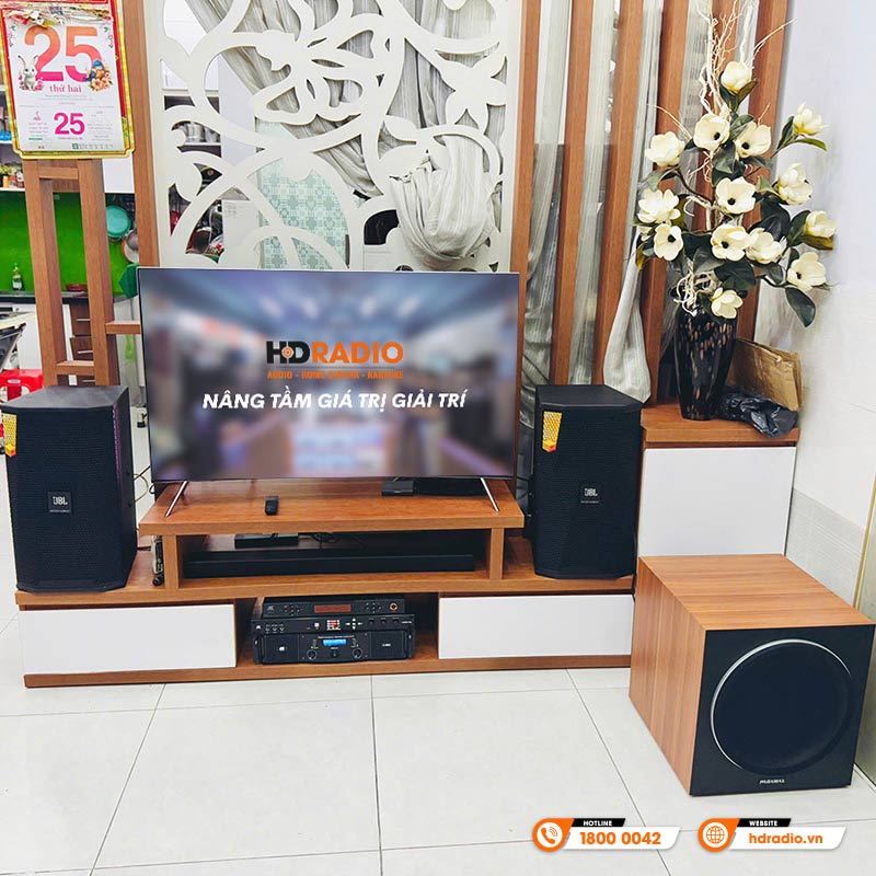 Lắp đặt Dàn karaoke JBL KH79 cực chất lượng trị giá hơn 51 triệu đồng cho anh Phát
