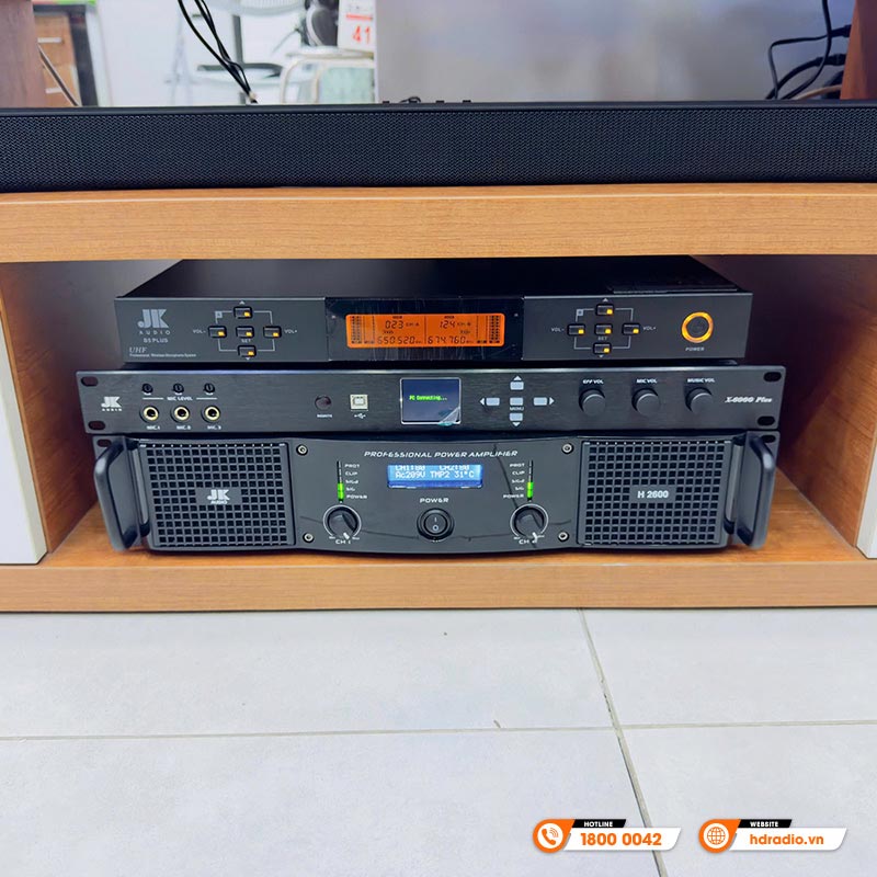 Lắp đặt Dàn karaoke JBL KH79 cực chất lượng trị giá hơn 51 triệu đồng cho anh Phát