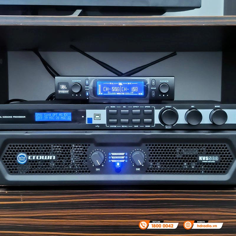 Lắp đặt Dàn Karaoke JBL KH87 cho chị Kim Loan