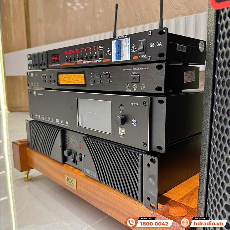 Lắp đặt Dàn karaoke kết hợp Loa soundbar cao cấp cho anh Tuấn