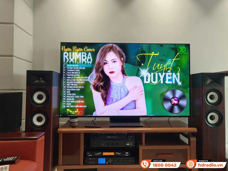 Lắp đặt Dàn karaoke NK48 kết hợp Sub JBL Stage A100P cực hay cho anh Khoa