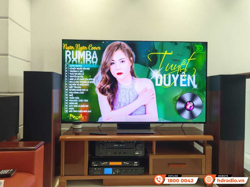 Lắp đặt Dàn karaoke NK48 kết hợp Sub JBL Stage A100P cực hay cho anh Khoa