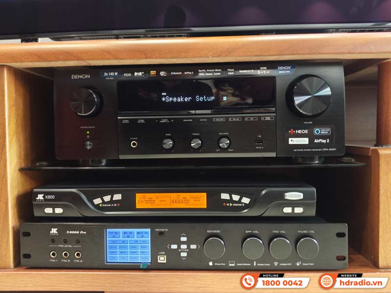 Lắp đặt Dàn karaoke NK48 kết hợp Sub JBL Stage A100P cực hay cho anh Khoa