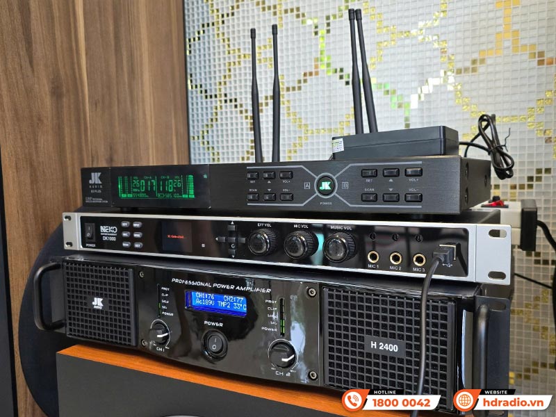 Bộ dàn karaoke của anh Thăng