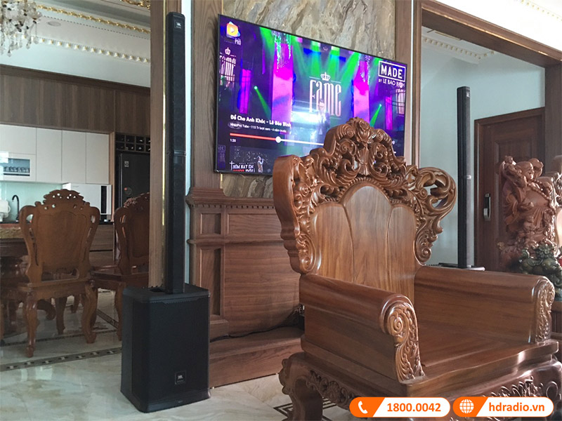 bộ dàn karaoke cao cấp trị giá 124 triệu đồng