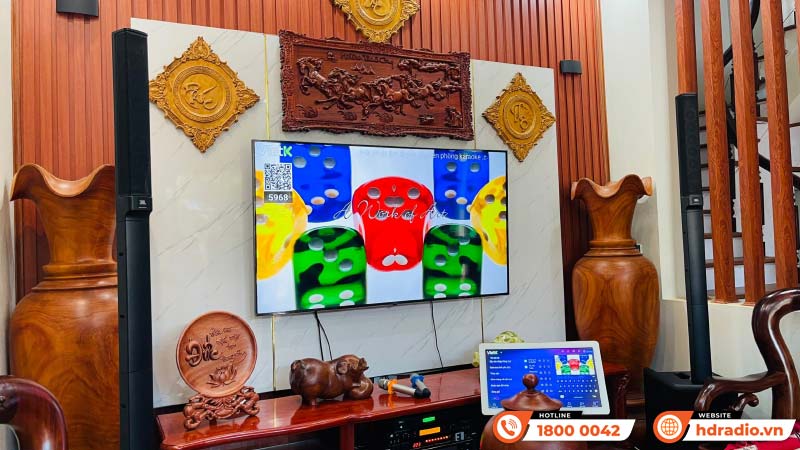 Dàn karaoke của anh Thắng 