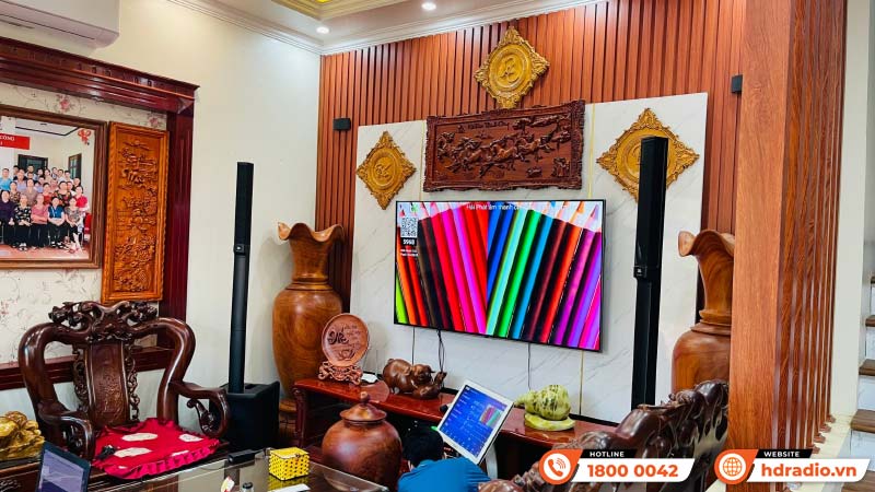 Dàn karaoke của anh Thắng 