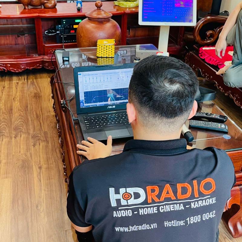 Dàn karaoke của anh Thắng 