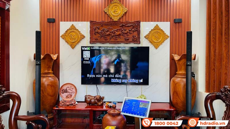 Dàn karaoke của anh Thắng 
