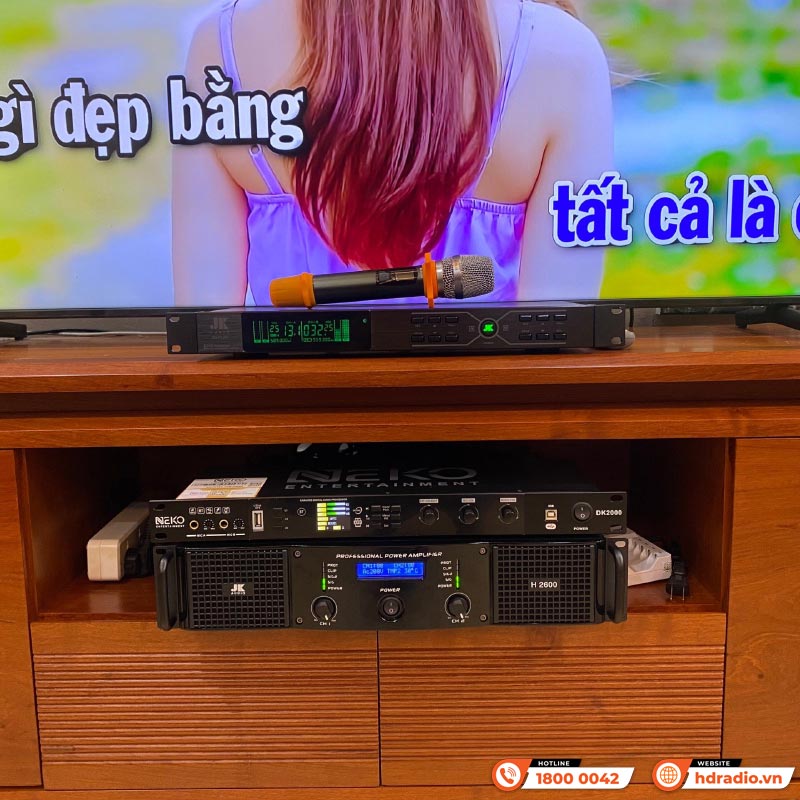 Dàn karaoke Wharfedale KH58 của chú Vững