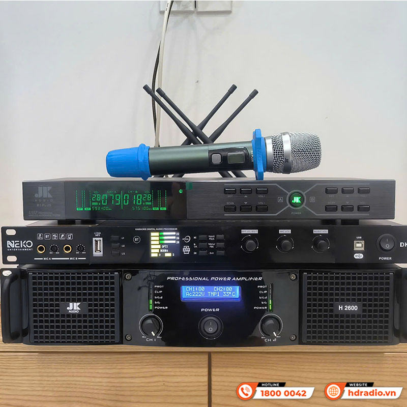 Lắp đặt Dàn Karaoke Wharfedale KH63 cực chất lượng trị giá gần 32 triệu đồng cho anh Của