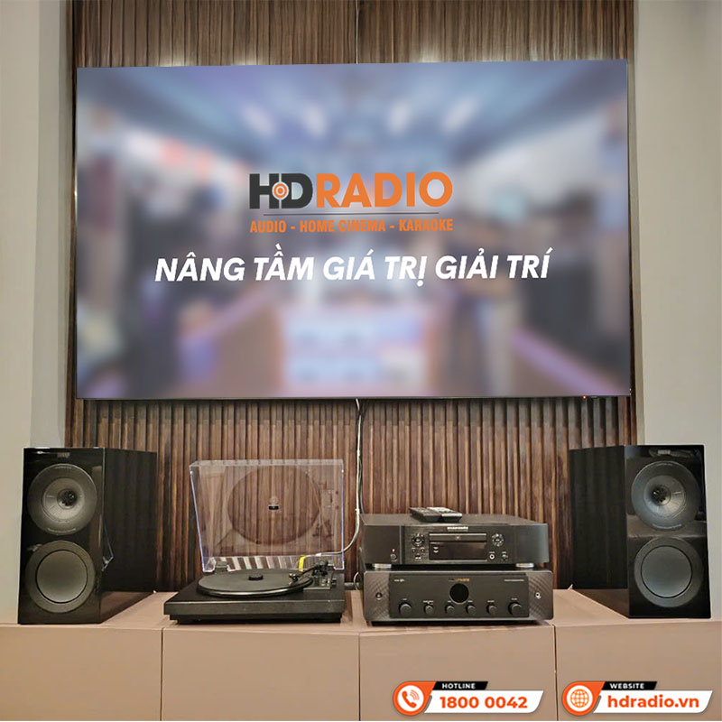 Lắp đặt Dàn nghe nhạc cao cấp cho anh Thông