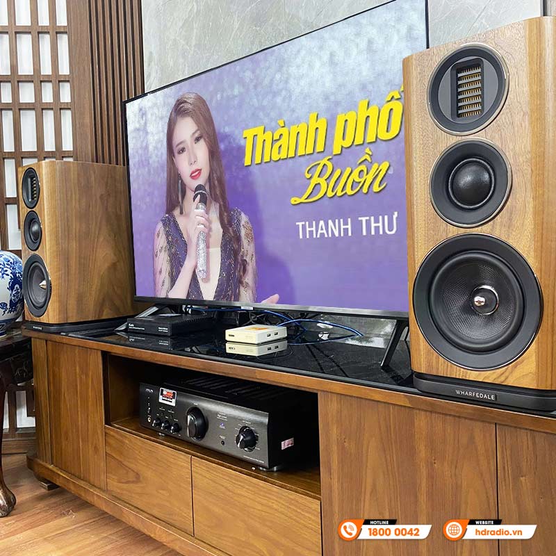 Lắp đặt dàn nghe nhạc chất lượng cho chú Việt ở Quận Cầu Giấy, Hà Nội