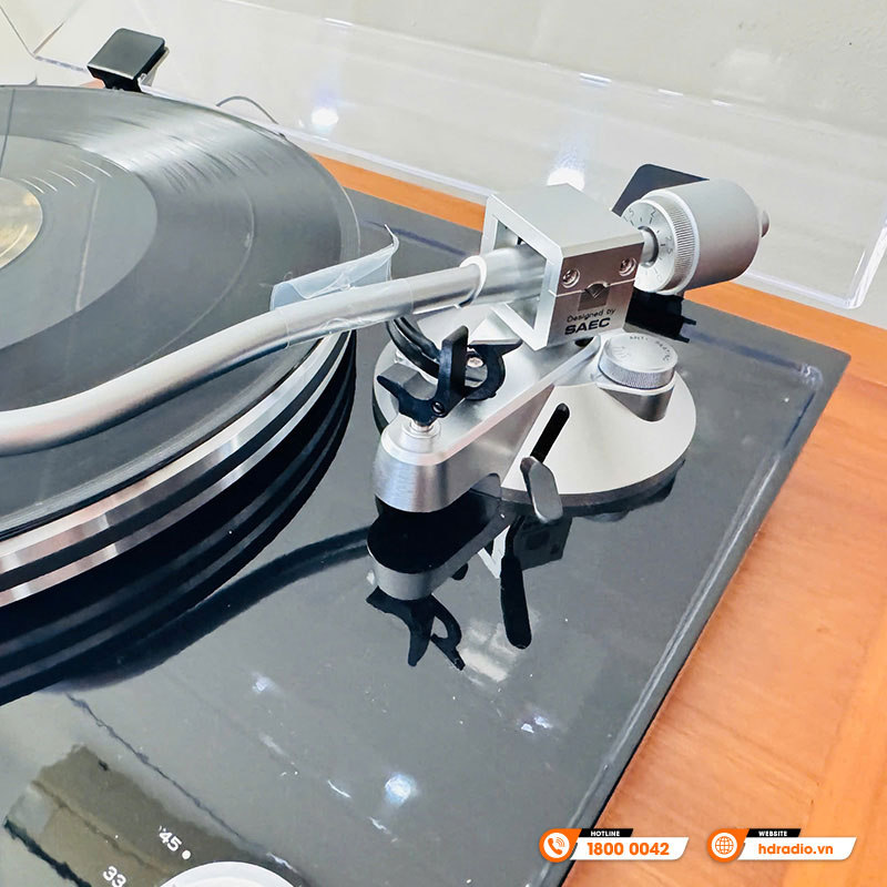 Đầu Đĩa Than TEAC TN-3B-SE, Hộp mực MM AT-VM95E, RCA, USB (33 1/3, 45 RPM)-7