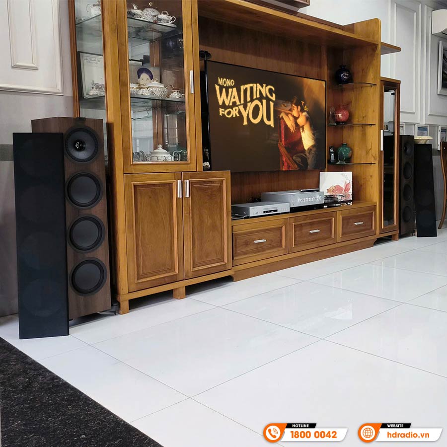 Lắp đặt Dàn nghe nhạc cao cấp cho chú Hoà