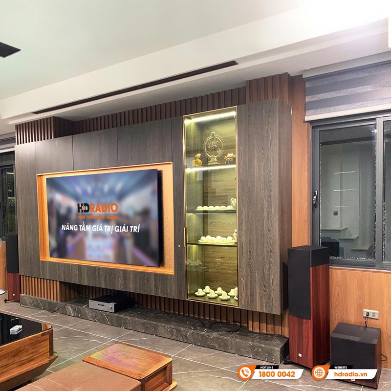 Dàn nghe nhạc của anh Khoa