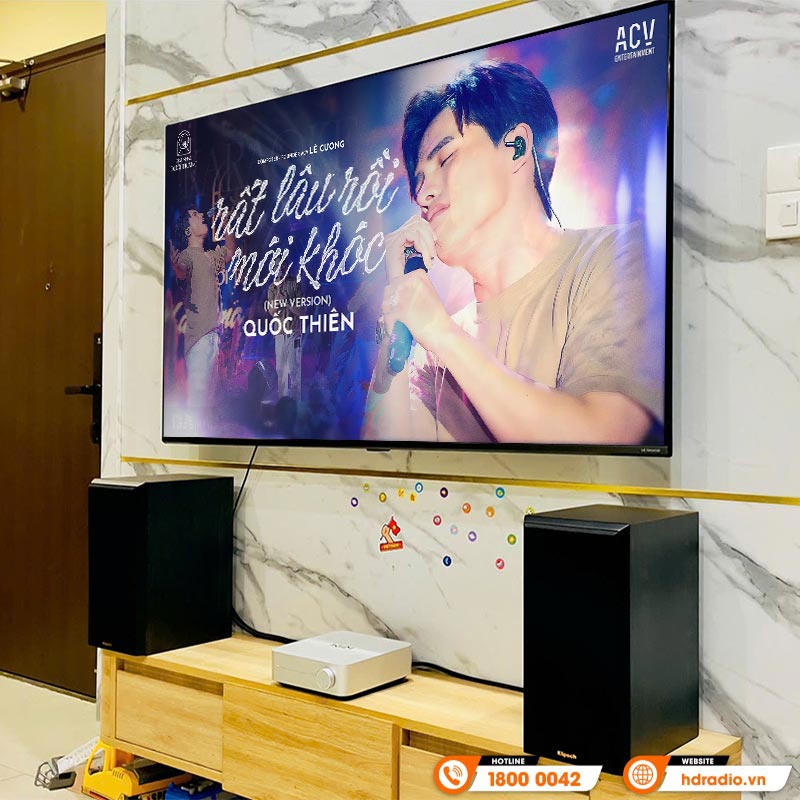 Dàn nghe nhạc mini GT50 (WiiM Amp, Klipsch RP-500M II)-3