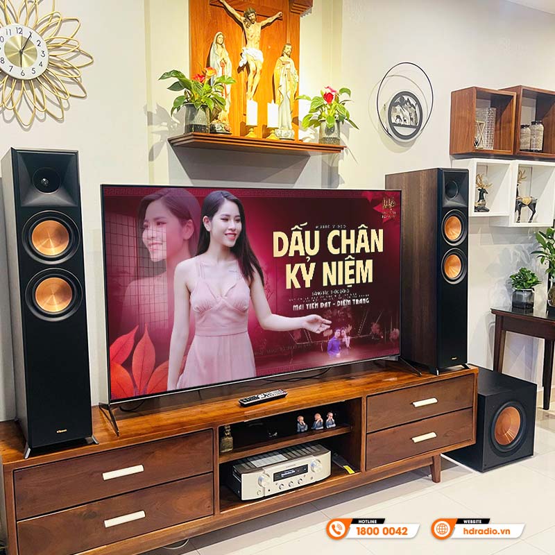 Lắp đặt Dàn nghe nhạc Klipsch, Marantz NN60 cho anh Lam Lắp đặt Dàn nghe nhạc Klipsch, Marantz NN60 cho anh Lam