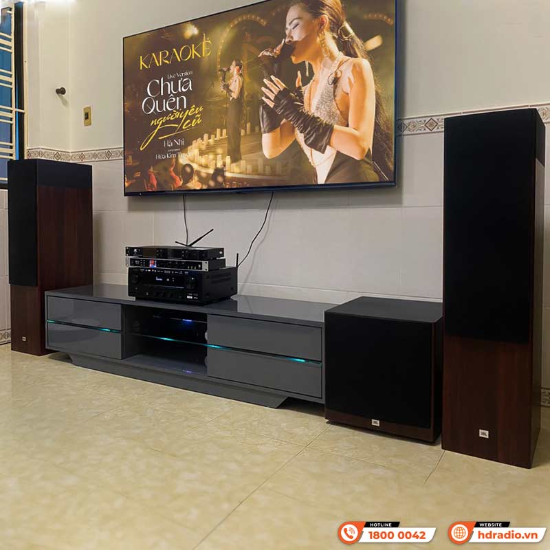 Lắp đặt Dàn nghe nhạc và hát karaoke chất lượng trị giá hơn 54 triệu đồng cho anh Phương