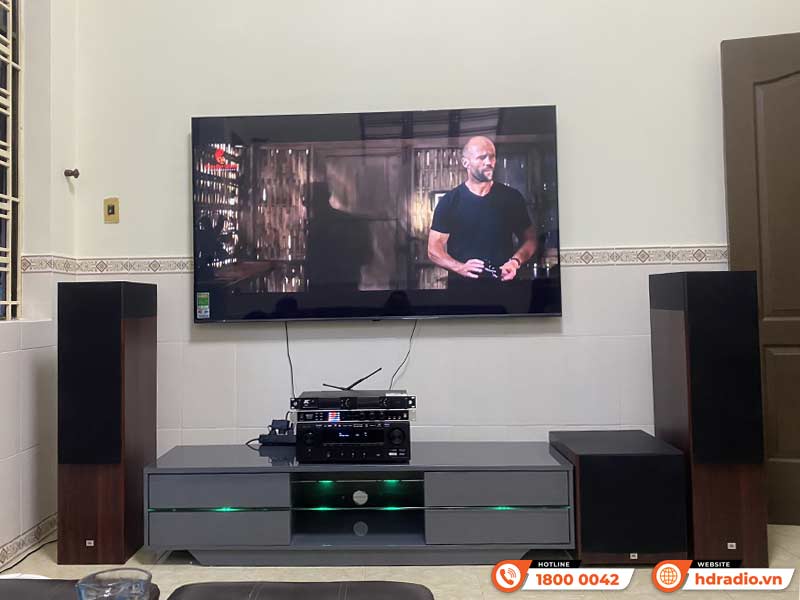 Lắp đặt Dàn nghe nhạc và hát karaoke chất lượng trị giá hơn 54 triệu đồng cho anh Phương