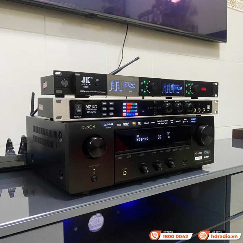 Lắp đặt Dàn nghe nhạc và hát karaoke chất lượng trị giá hơn 54 triệu đồng cho anh Phương