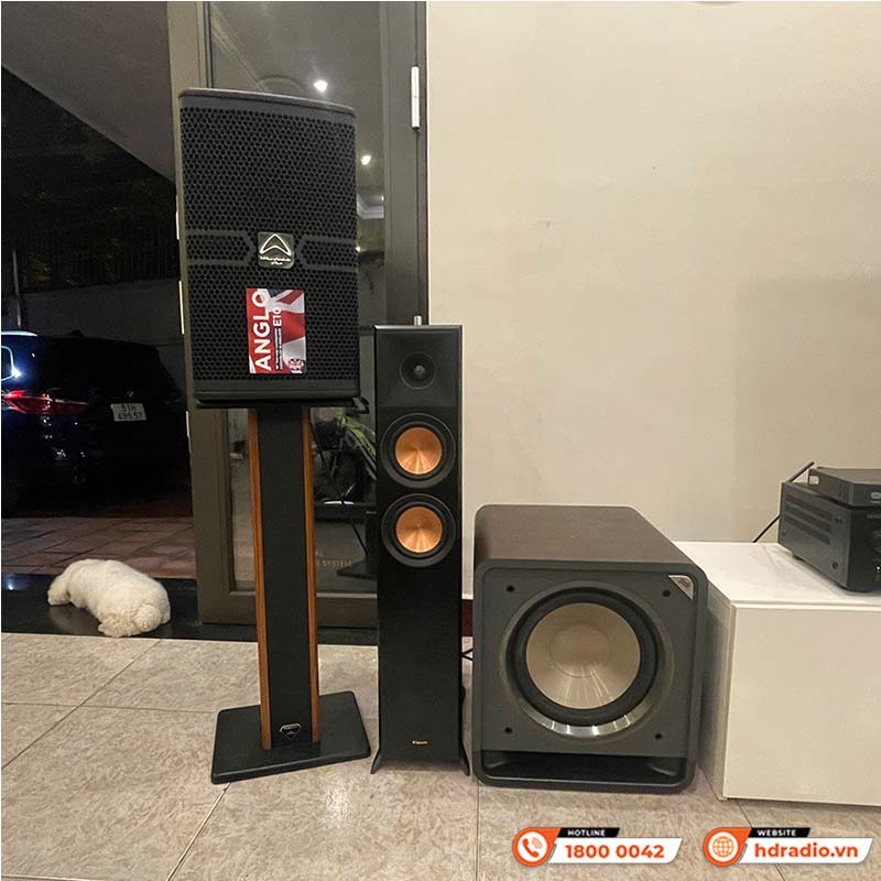 Lắp đặt Hệ thống âm thanh tổng hợp đẳng cấp cho anh Danh ở Hồ Chí Minh