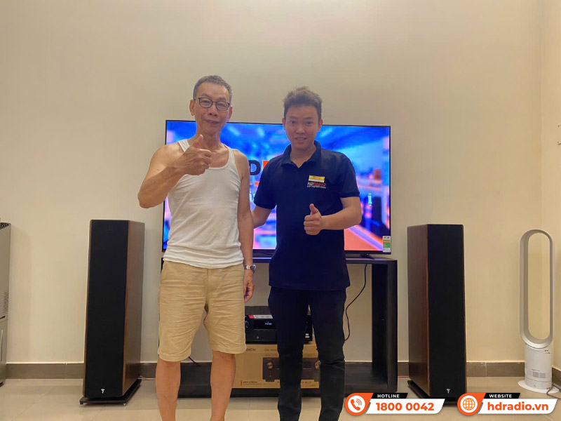 Dàn xem phim cao cấp của anh Việt Anh