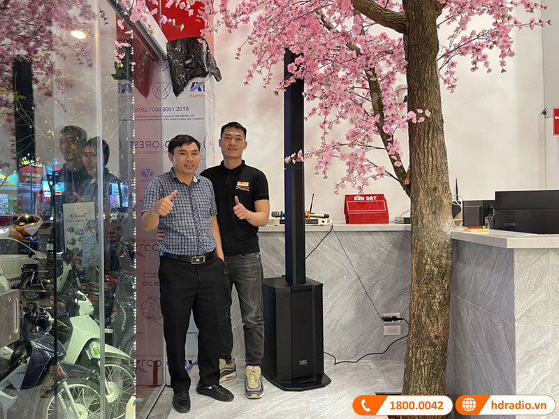 Hệ thống âm thanh trị giá hơn 34 triệu đồng cho anh Đức