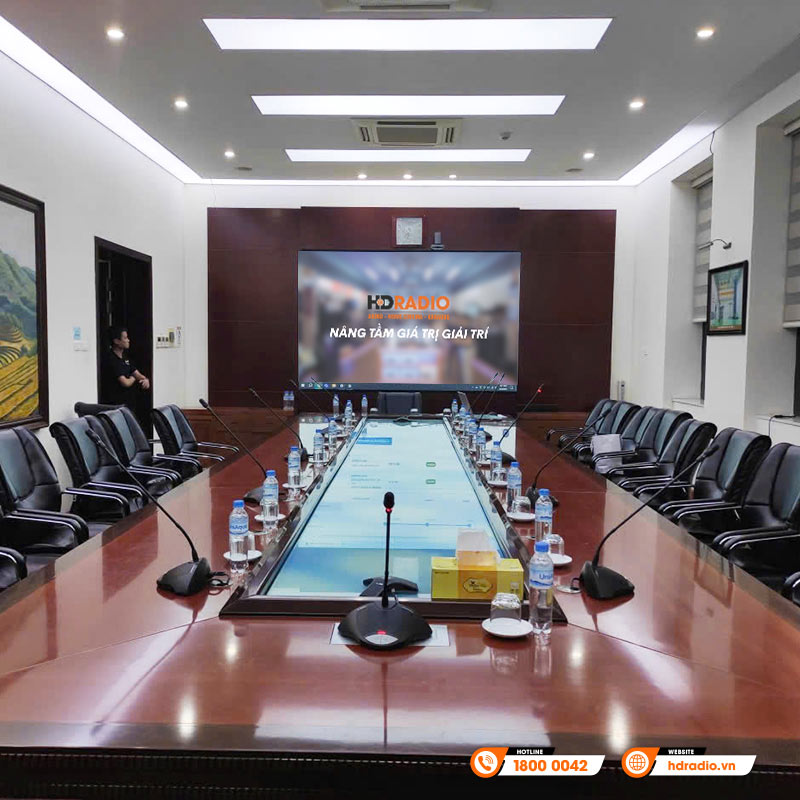 Lắp đặt Hệ thống Âm Thanh hội trường trị giá hơn 115 triệu đồng cho Phòng Họp Công ty Thiết bị điện Đông Anh - Hà Nội