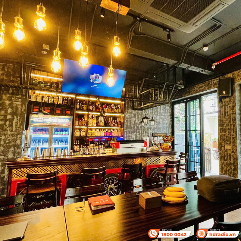 Lắp đặt hệ thống âm thanh cực chất trị giá hơn 92 triệu đồng cho quán Pub của anh Chiến