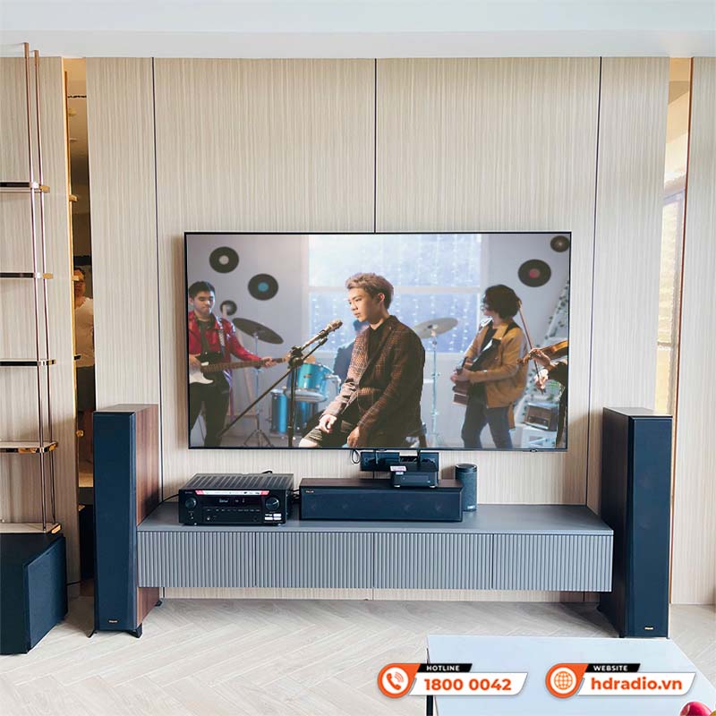 Hệ thống âm thanh đa phòng của anh Sơn