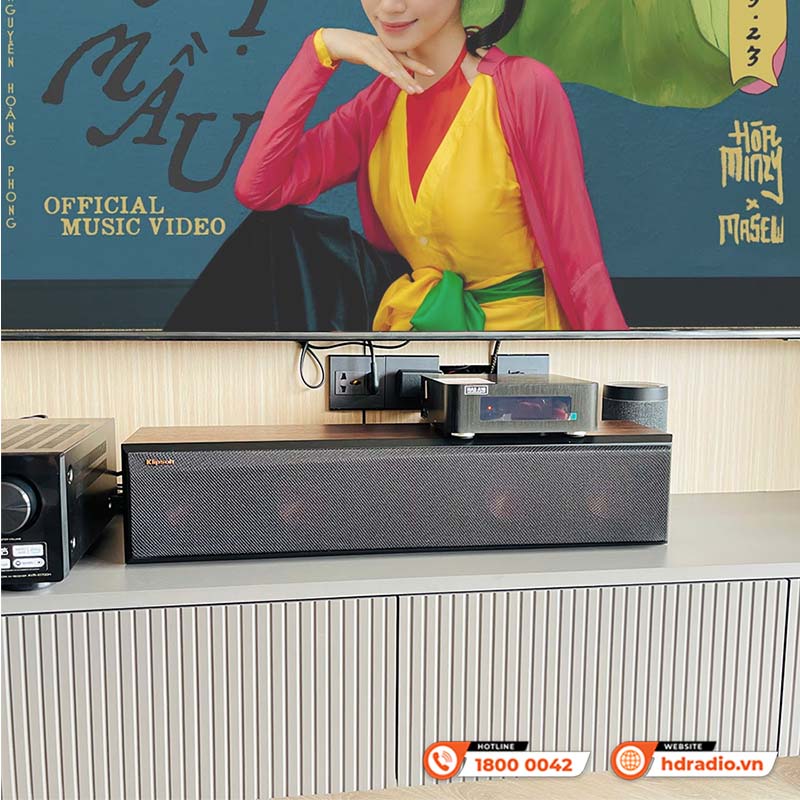 Hệ thống âm thanh đa phòng của anh Sơn