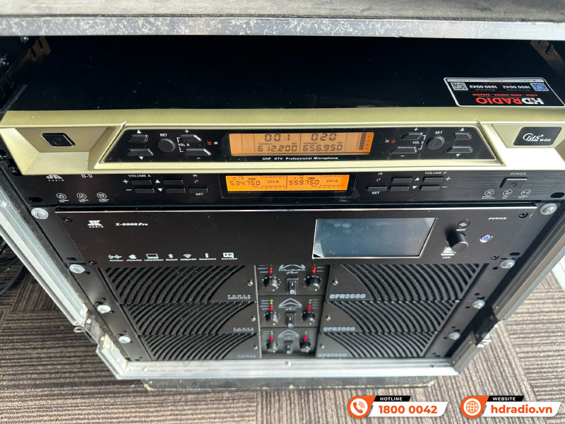 Hệ thống âm thanh hội trường của anh Cường