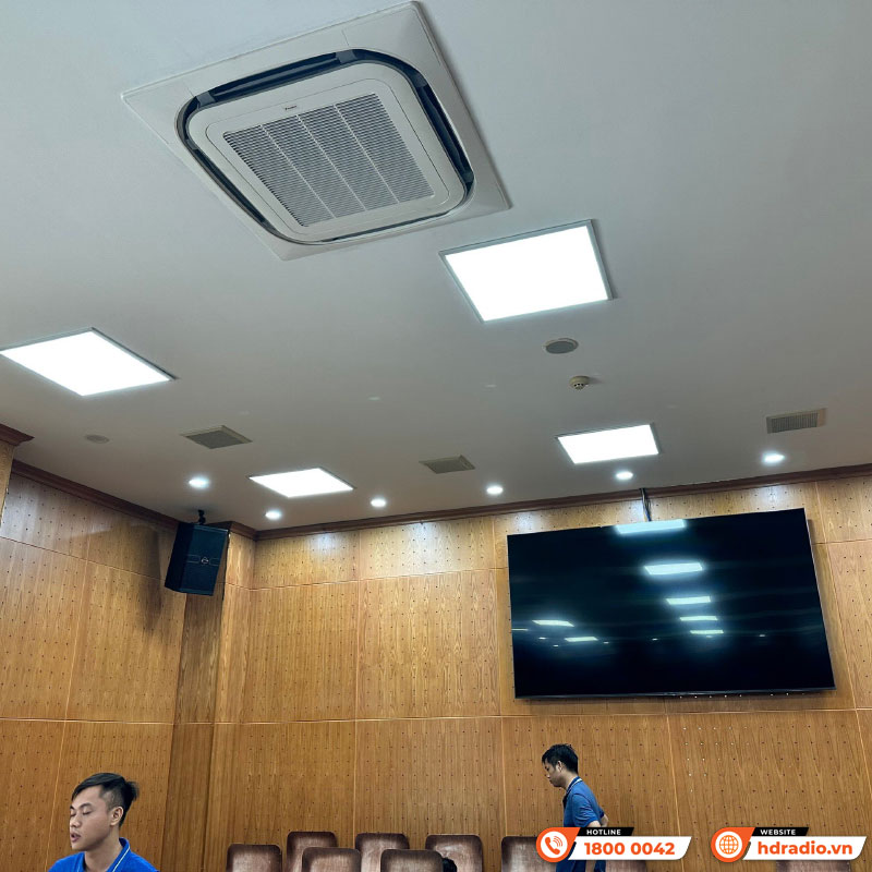 Hệ thống âm thanh hội trường của anh Cường
