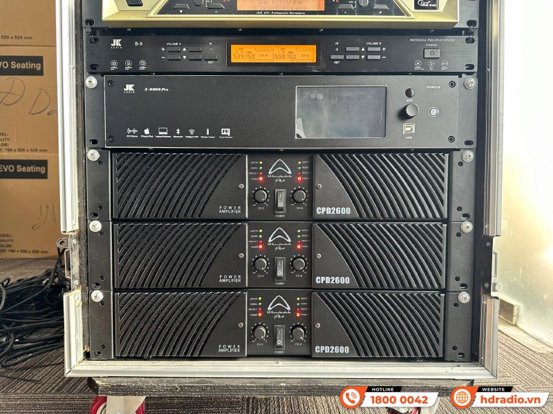 Hệ thống âm thanh hội trường của anh Cường