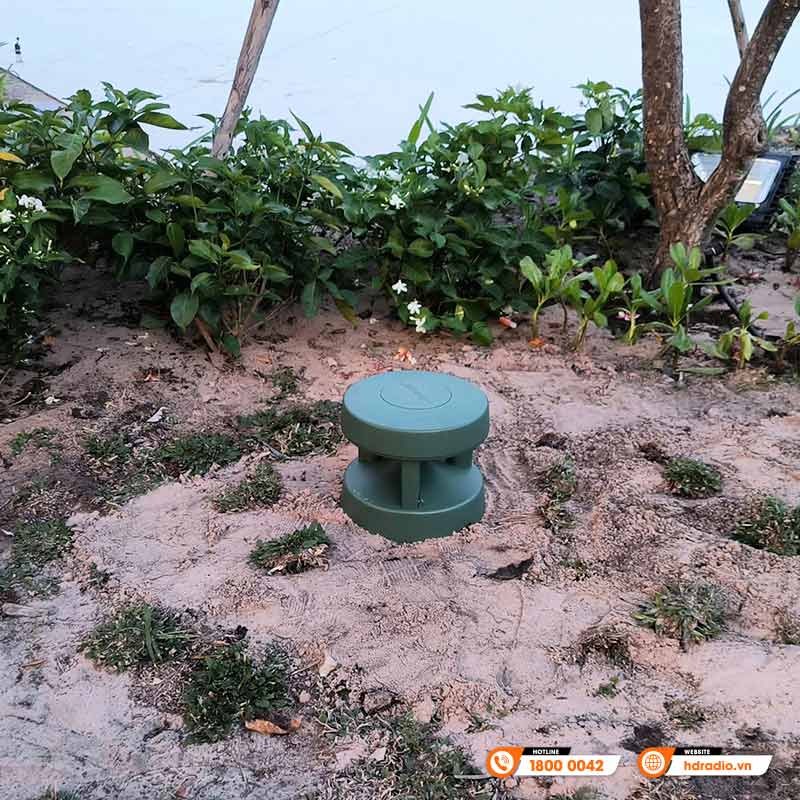 Hệ thống âm thanh sân vườn kết hợp biểu diễn tại khu du lịch Hòn Lan