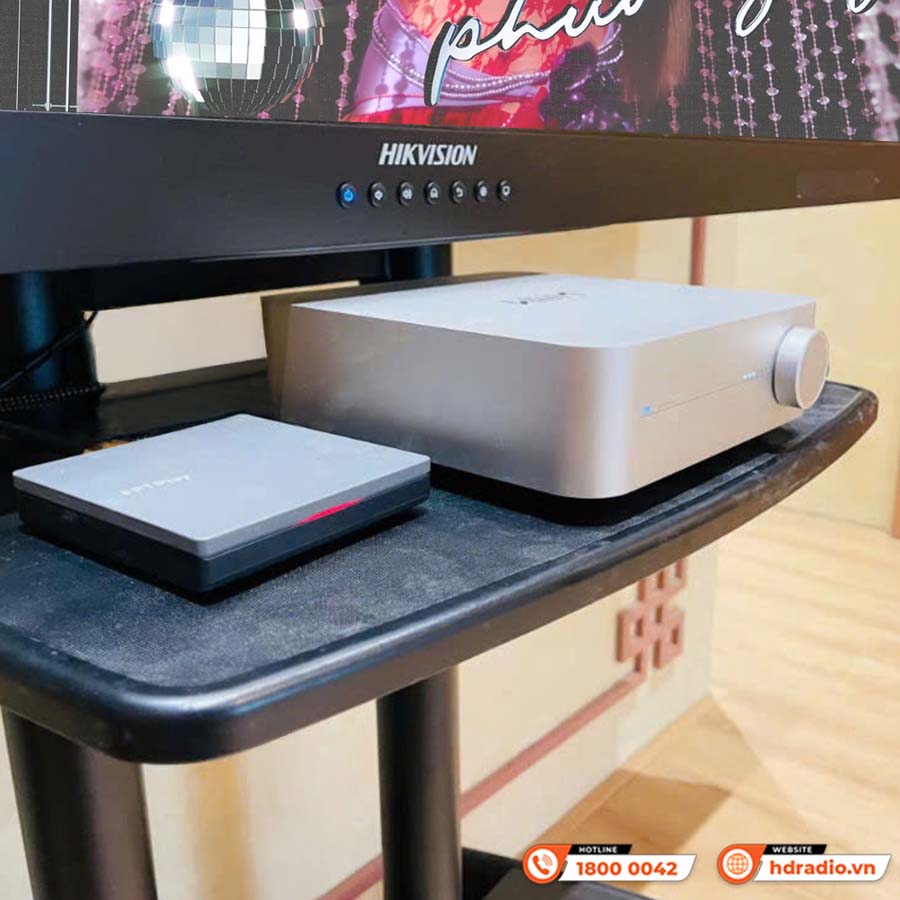 Lắp đặt Hệ thống âm thanh nghe nhạc cực chất lượng cho anh Đinh