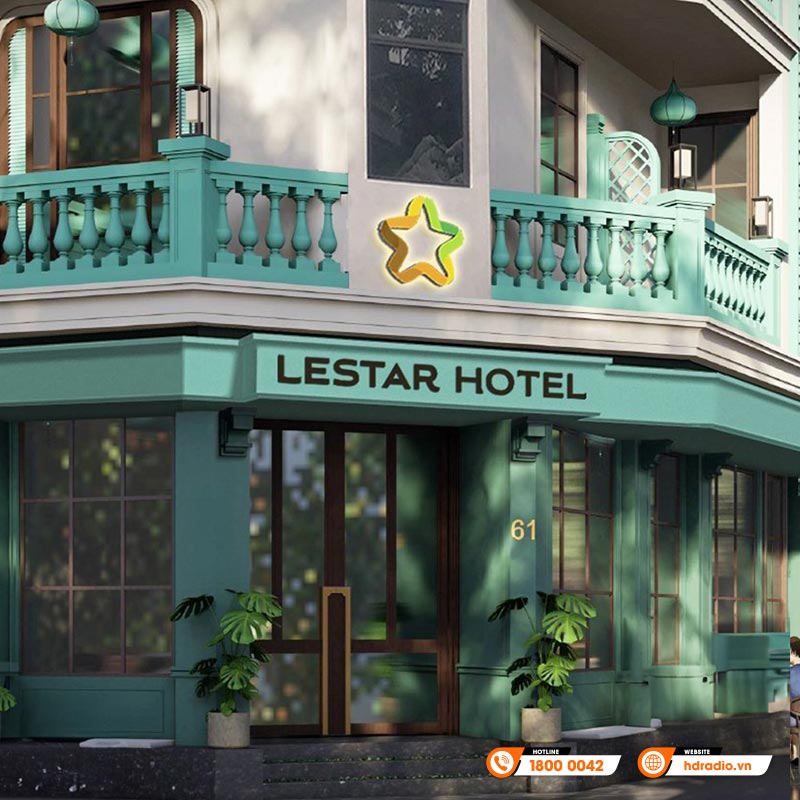 Hệ thống âm thanh nghe nhạc tại khách sạn Lestar Hotels 