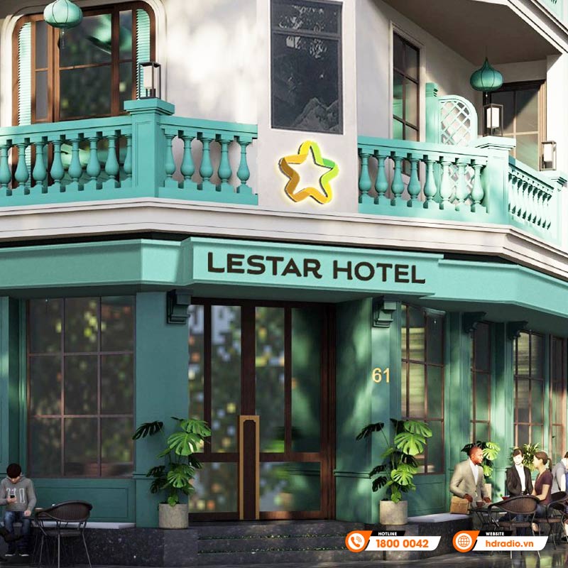 Hệ thống âm thanh nghe nhạc tại khách sạn Lestar Hotels 