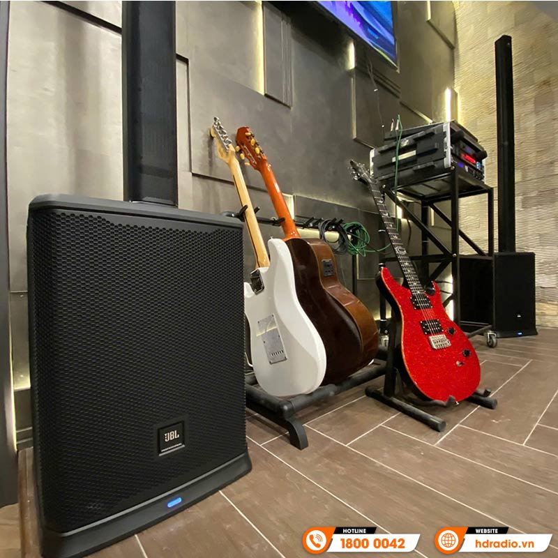 Dàn âm thanh sân khấu biểu diễn Column Array SK17 (JBL PRX ONE, KX180A, VM200, Yamaha MG12XU, Tủ Rack ABS 4U)-5