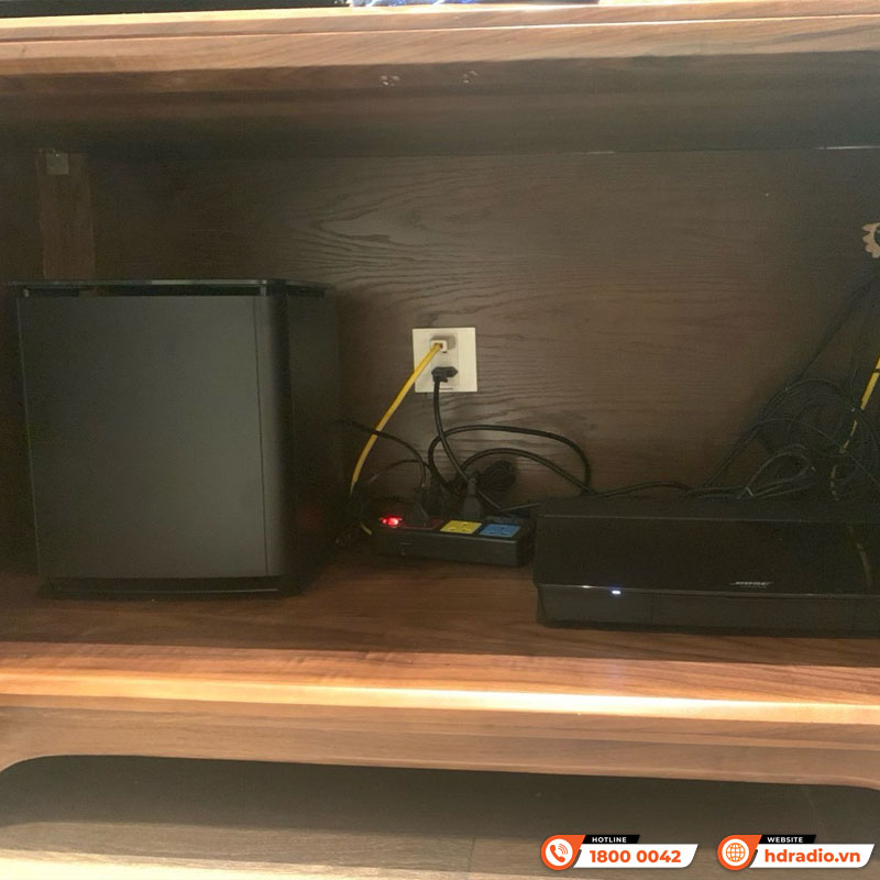 Lắp đặt hệ thống âm thanh trình chiếu hơn 223 triệu cho anh Hưng