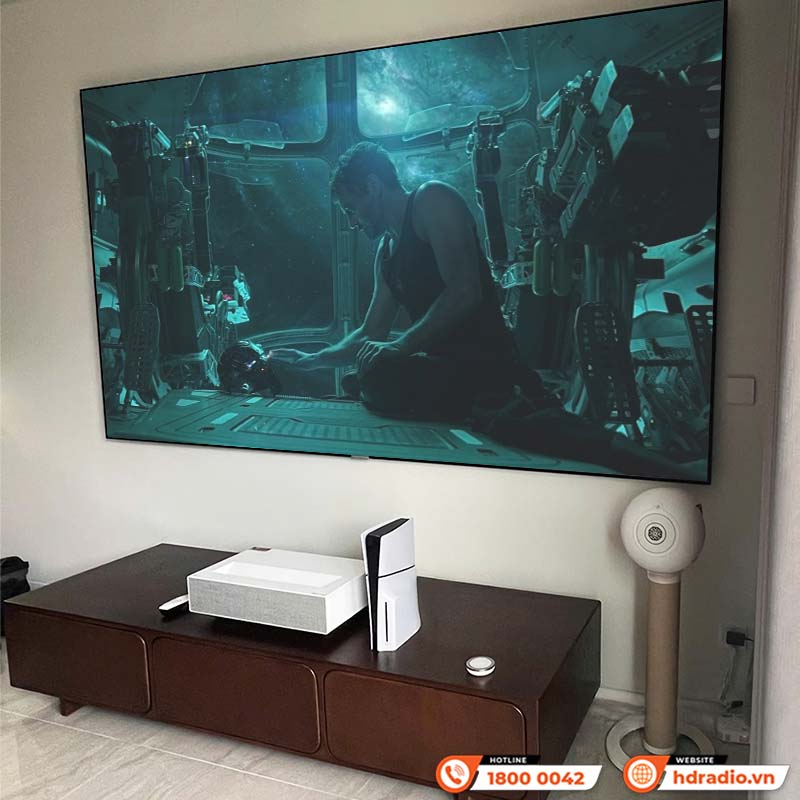 Máy Chiếu Siêu Gần LG HU715QW, 2500 ANSI Lumen, 4K UHD (3840 x 2160) 80-120 inch, Wifi, HDMI, USB, Remote Magic Lighting-18