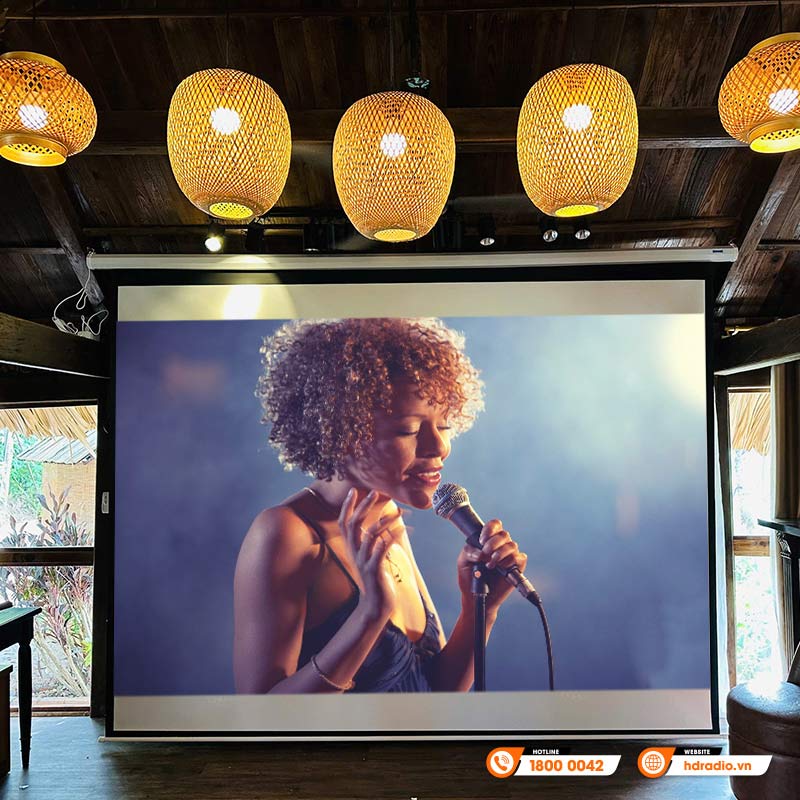 Lắp đặt Hệ thống âm thanh trình chiếu cao cấp cho Mật Retreat