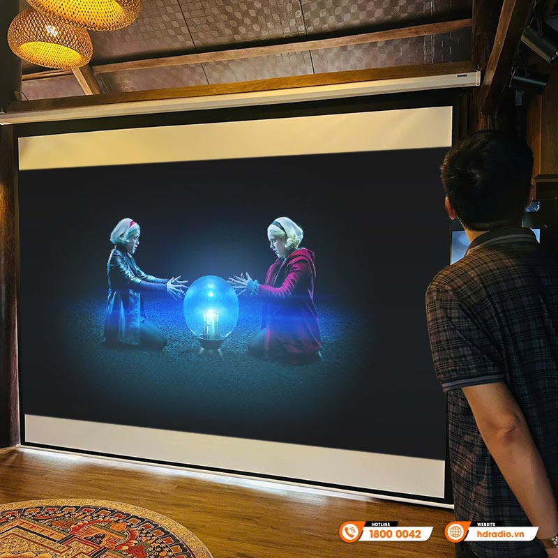 Lắp đặt Hệ thống âm thanh trình chiếu cao cấp cho Mật Retreat