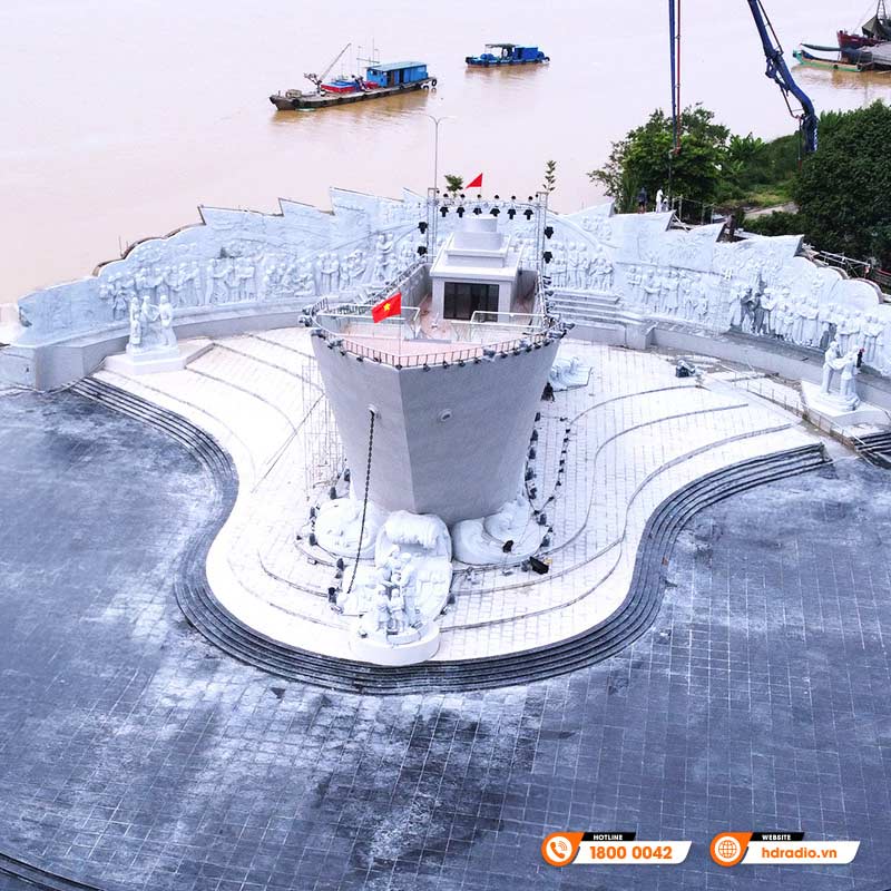 Hệ thống âm thanh tại Tượng đài Con tàu tập kết ra Bắc