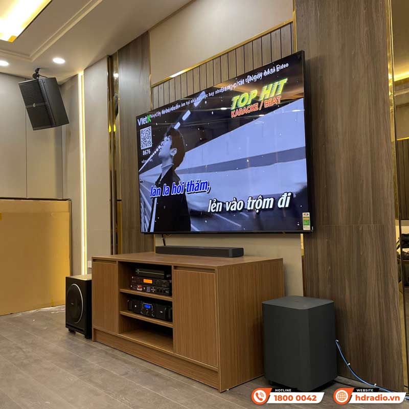 Lắp đặt hệ thống dàn karaoke cao cấp trị giá hơn 108 triệu đồng cho anh Nam Lắp đặt hệ thống dàn karaoke cao cấp trị giá hơn 108 triệu đồng cho anh Nam