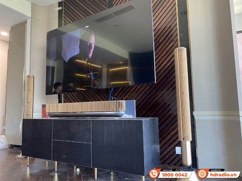 Hệ thống loa B&O cao cấp của anh Tuấn ở Hồ Chí Minh Hệ thống loa B&O cao cấp của anh Tuấn ở Hồ Chí Minh