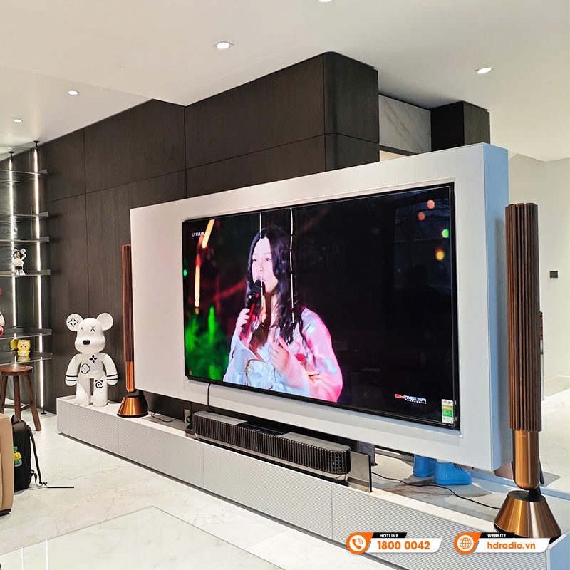 Hệ thống loa B&O cao cấp của chị Vy
